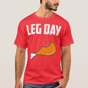 Byggande tränare för Leg Day 3 T Shirt