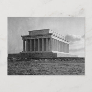 Byggandet av Lincoln Memorial (1920) Vykort