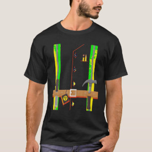 Byggarbetskostnad för Boys Kids Hallowee T Shirt