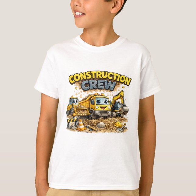 Byggarbetslaget T Shirt (Framsida)