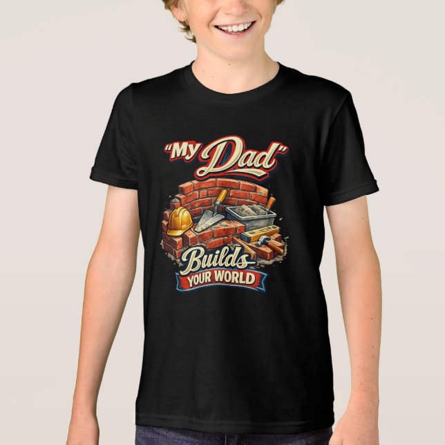 Byggare (3) t shirt (Framsida)