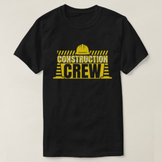 byggbesättning t shirt