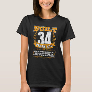 Byggd 34 år alla delar original och fortfarande br t shirt