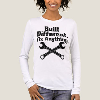 Byggd Annorlunda Fixa Vad Som Helst Mekaniker Skif T Shirt