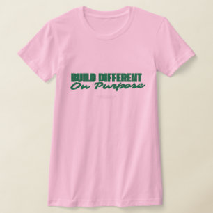 Byggd Annorlunda Med Avsikt Svart Appreciation T-S T Shirt