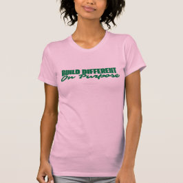 Byggd Annorlunda Med Avsikt Svart Appreciation T-S T Shirt