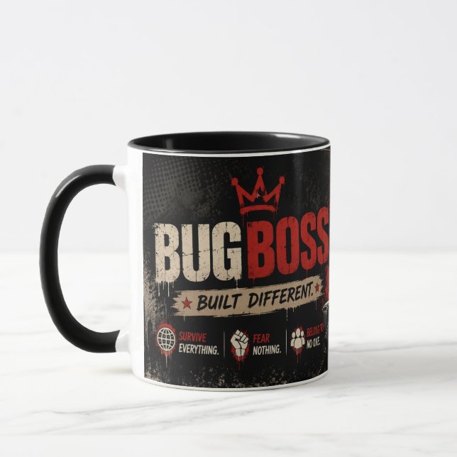 Byggd Annorlunda Motiverande Kaffekopp (Vänster)