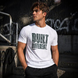 Byggd Annorlunda T-Shirt – Djärv Streetwear