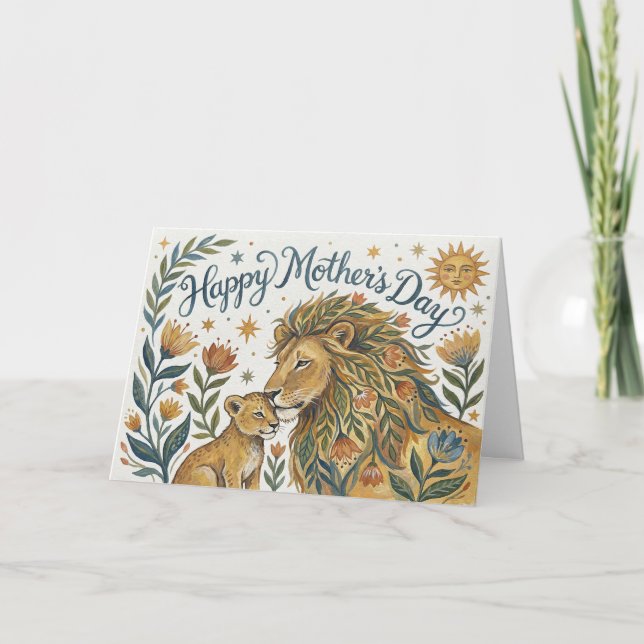 Byggd av Din Kärlek Morsdagskort Kort (Framsida)