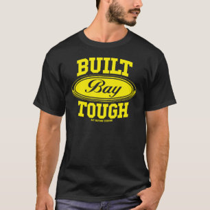 Byggd fjärdtuff - gult t-shirt