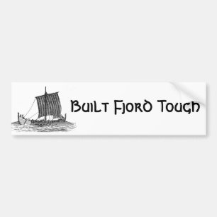Byggd Fjordtuff Bildekal