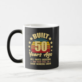 Byggd för 50 år sedan Alla delar original 50-årsda Magisk Mugg