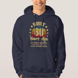 Byggd för 60 år sedan Alla delar original 60-årsda Hoodie