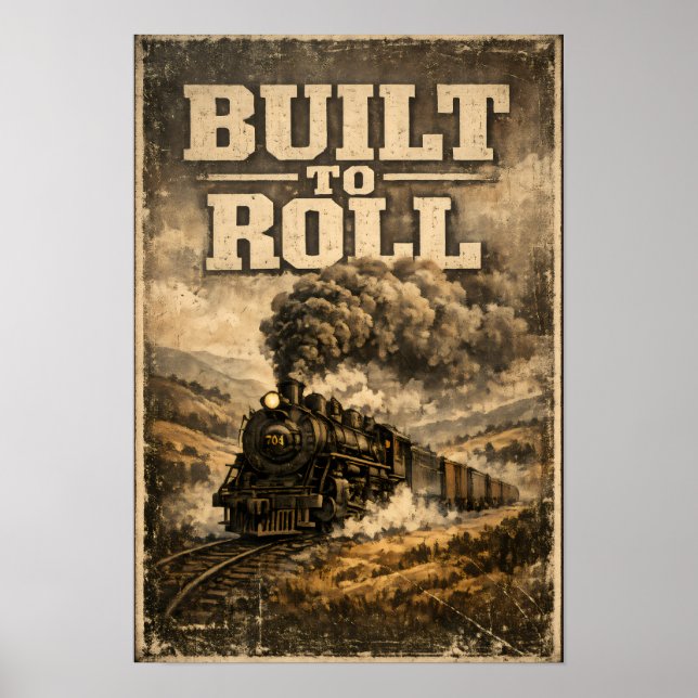 Byggd för att rulla poster (Framsidan)