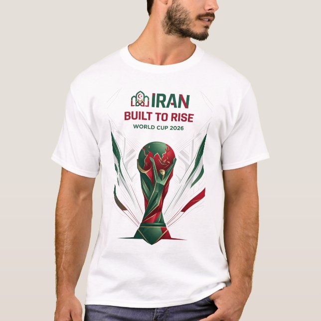 Byggd för att stiga t shirt (Framsida)