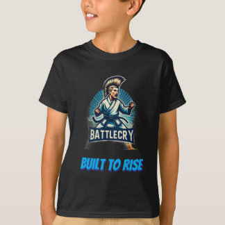 Byggd för att stiga t shirt