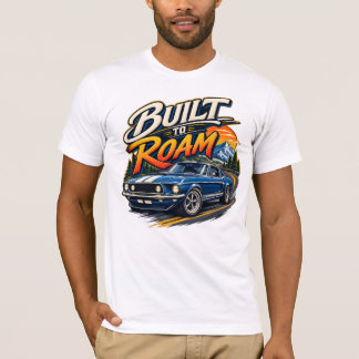Byggd för att ströva Klassisk bil T Shirt