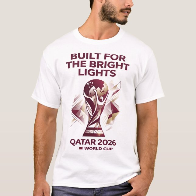 Byggd för de starka ljusen t shirt (Framsida)