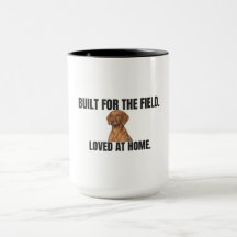 Byggd för fältet och älskad hemma Vizsla-kaffe