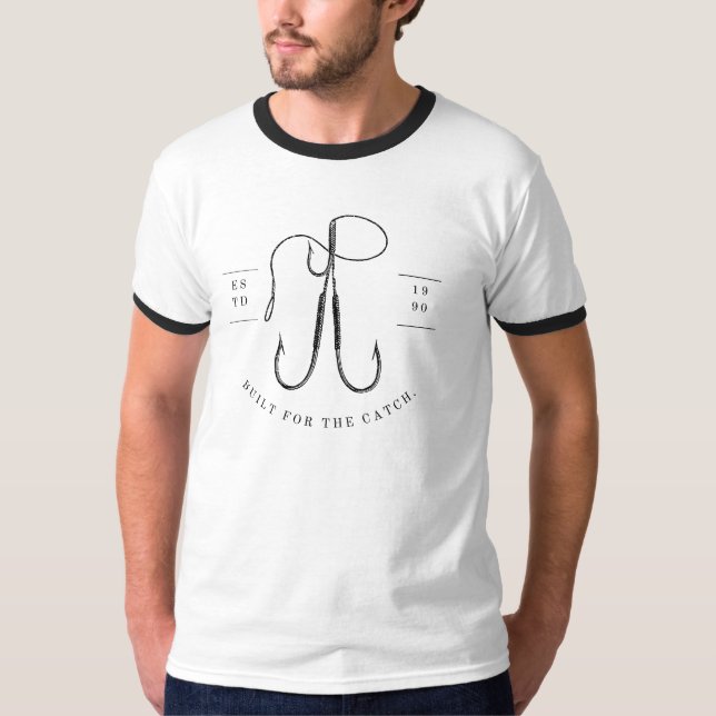 Byggd För Fångsten T Shirt (Framsida)