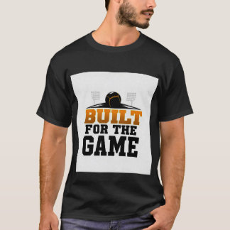 Byggd för Game Baseball Stadium T-Shirt