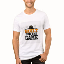 Byggd för Game Baseball Stadium T-Shirt