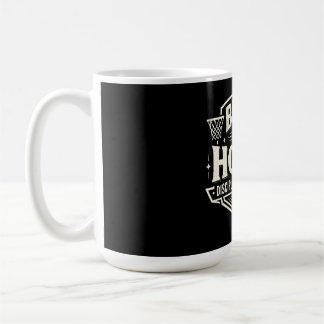 Byggd för Hoops Basketboll Motivation Kaffemugg