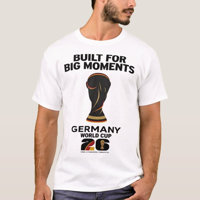 Byggd för stora ögonblick t shirt (Framsida)