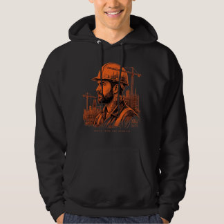 Byggd från hjärnan upp Konstruktionspresent Hoodie