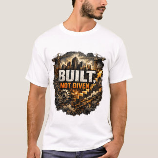 Byggd Inte Given T Shirt