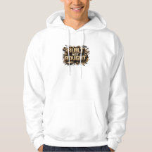 Byggd Inte Köpt Snickare Grunge Hoodie