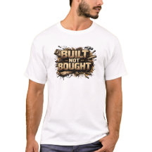 Byggd Inte Köpt Snickare Grunge T-Shirt