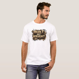 Byggd Inte Köpt Snickare Grunge T-Shirt