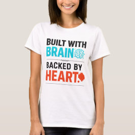 Byggd Med Hjärnan T-Shirt