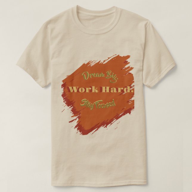 Byggd på disciplin t shirt (Design framsida)