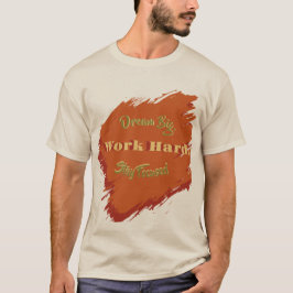 Byggd på disciplin t shirt