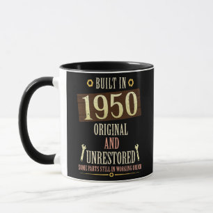 Byggdes 1950, ursprungligt och ej återställt mugg