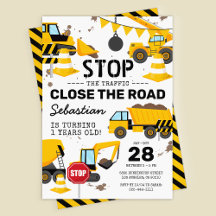 Byggdumpbil Pojkars Födelsedagsfest