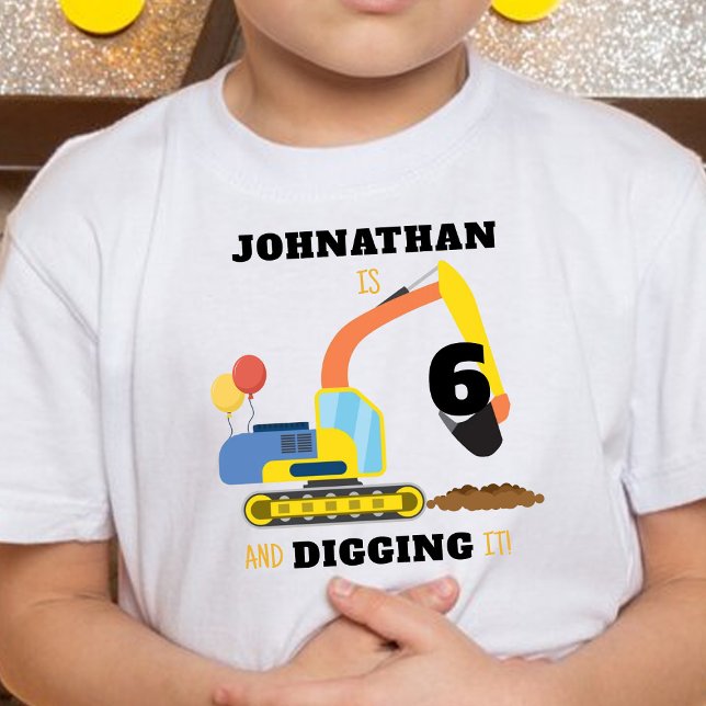 Bygge 6e födelsedag t shirt (Skapare uppladdad)
