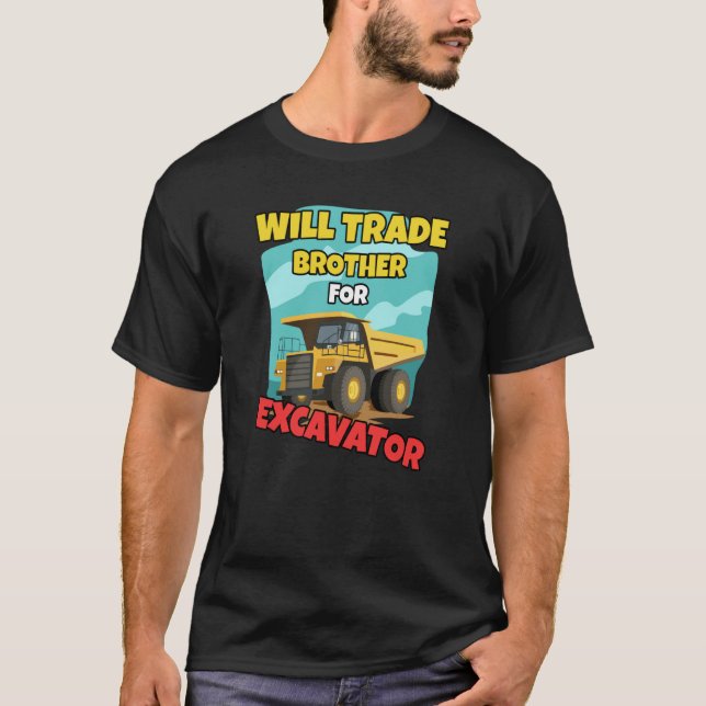 Bygge Fordon kommer att vara handelsansvarig för E T Shirt (Framsida)