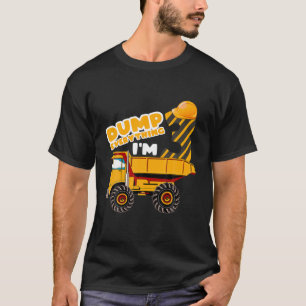 Bygge Lastbil 3Rd Birthday Boy Builder 3 år T Shirt
