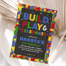 Bygger block Birthday Boy Bricks
