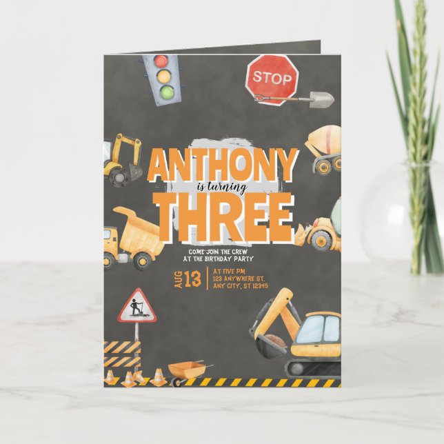 Byggfirande inbjudan (Framsida)