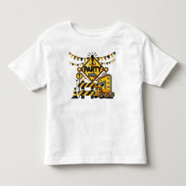 Byggfirman 1-års Födelsedagsfest T Shirt