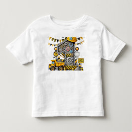 Byggfirman 1-års Födelsedagsfest T Shirt