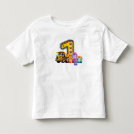 Byggfirman 1-års Födelsedagsfest T Shirt