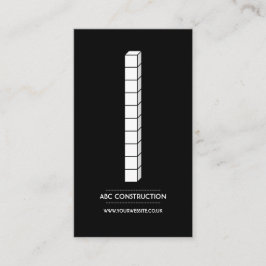 Byggföretag, Affärskort Visitkort