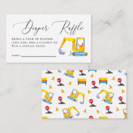 Bygghuvud Raffle Biljett Tilläggskort