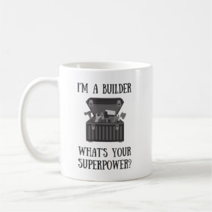 Byggmästarehandymanknipa det kaffemugg