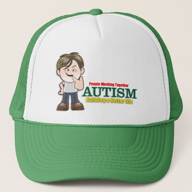 Byggnad Autism Hat Keps (Framsida)